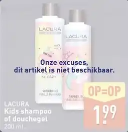 ALDI LACURA Kids shampoo of douchegel aanbieding