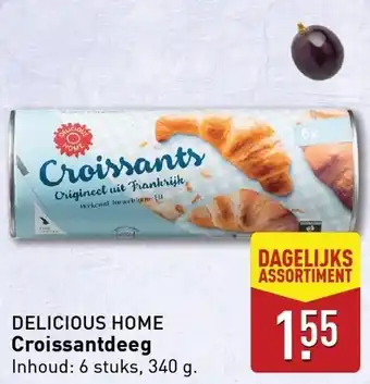 ALDI DELICIOUS HOME Croissantdeeg aanbieding