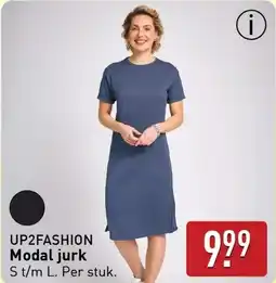 ALDI UP2FASHION Modal jurk aanbieding