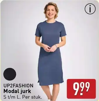 ALDI UP2FASHION Modal jurk aanbieding