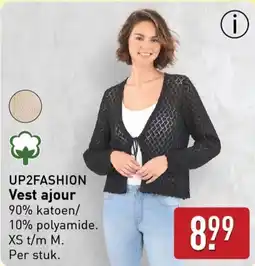 ALDI UP2FASHION Vest ajour aanbieding