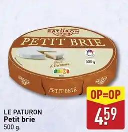 ALDI LE PATURON Petit brie aanbieding