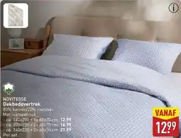 ALDI NOVITESSE Dekbedovertrek aanbieding