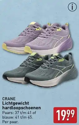 ALDI CRANE Lichtgewicht hardloopschoenen aanbieding