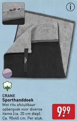 ALDI CRANE Sporthanddoek aanbieding