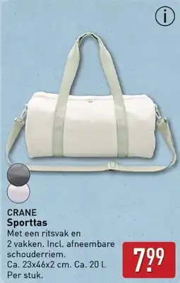 ALDI CRANE Sporttas aanbieding