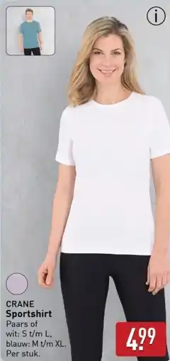 ALDI CRANE Sportshirt aanbieding