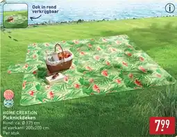 ALDI HOME CREATION Picknickdeken aanbieding