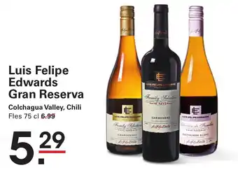 Sligro Luis Felipe Edwards Gran Reserva aanbieding