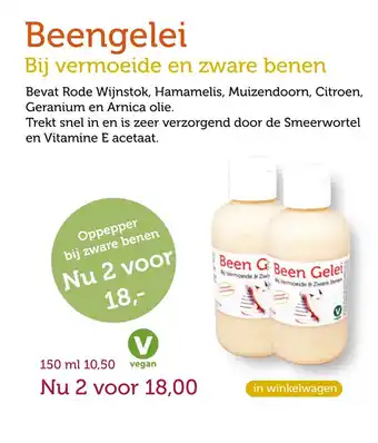 De Rode Pilaren Beengelei 150ml aanbieding