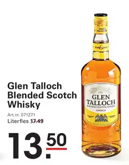 Sligro Glen Talloch Blended Scotch Whisky aanbieding