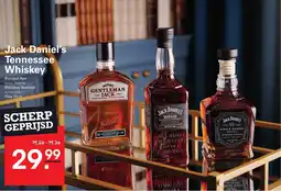 Sligro Jack Daniel's Tennessee Whiskey aanbieding
