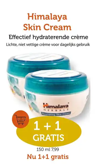 De Rode Pilaren Himalaya Skin Cream 150ml aanbieding