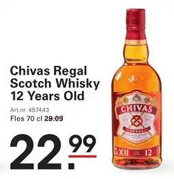 Sligro Chivas Regal Scotch Whisky 12 Years Old aanbieding