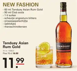 Sligro Tanduay Asian Rum Gold aanbieding
