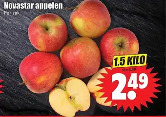 Dirk Novastar Appelen 1.5 kilo aanbieding