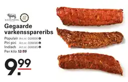Sligro Gegaarde varkensspareribs aanbieding