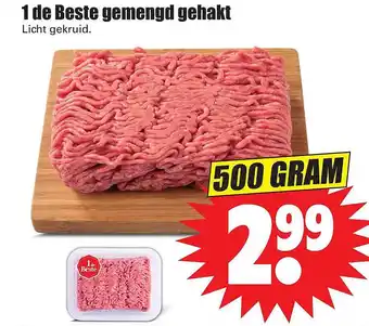 Dirk 1 De Beste Gemengd Gehakt 500g aanbieding