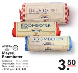 Sligro Meyerij Roomboter aanbieding