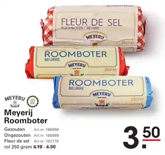Sligro Meyerij Roomboter aanbieding