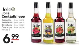 Sligro Jolie Cocktailsiroop aanbieding