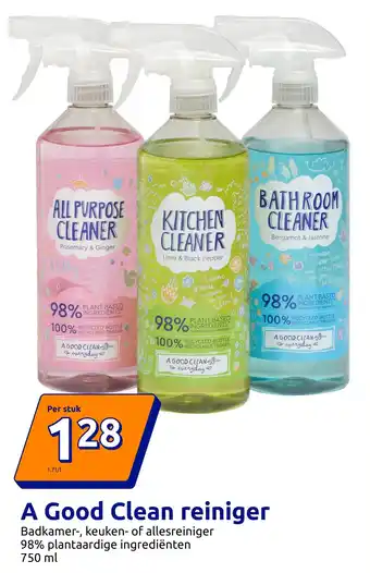 Action A Good Clean reiniger aanbieding
