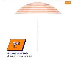 Action Parasol met knik aanbieding