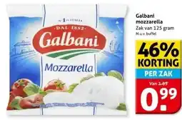 Hoogvliet Galbani mozzarella aanbieding