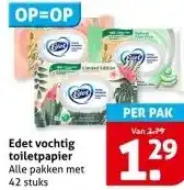 Hoogvliet Edet vochtig toiletpapier aanbieding