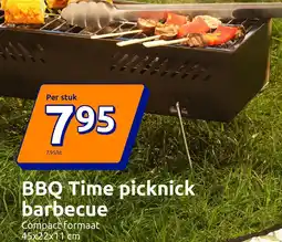 Action BBQ Time picknick barbecue aanbieding