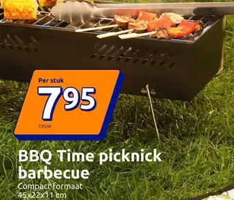 Action BBQ Time picknick barbecue aanbieding