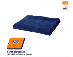 Action Strandlaken XL aanbieding