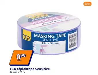 Action TCX afplaktape Sensitive aanbieding