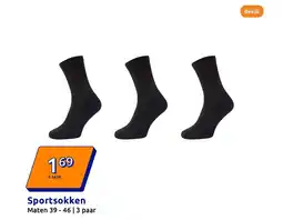 Action Sportsokken aanbieding