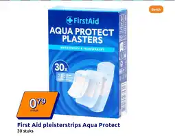 Action First Aid pleisterstrips Aqua Protect aanbieding