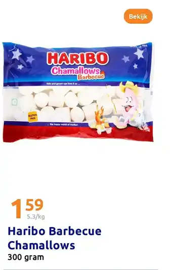 Action Haribo Barbecue Chamallows aanbieding