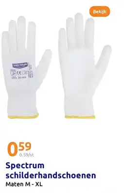 Action Spectrum schilderhandschoenen aanbieding