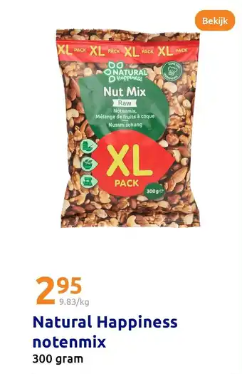 Action Natural Happiness notenmix aanbieding