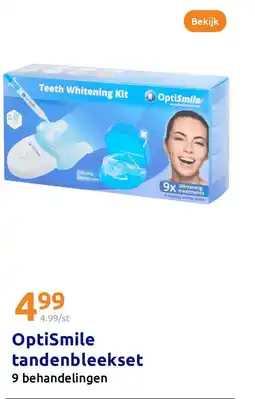 Action OptiSmile tandenbleekset aanbieding