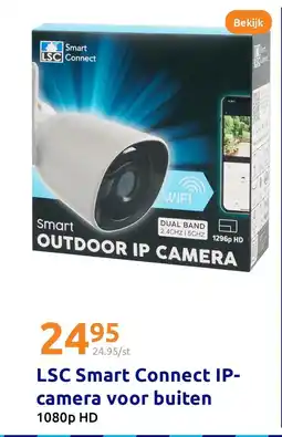 Action LSC Smart Connect IP camera voor buiten aanbieding
