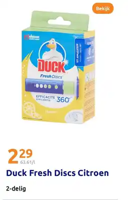 Action Duck Fresh Discs Citroen aanbieding