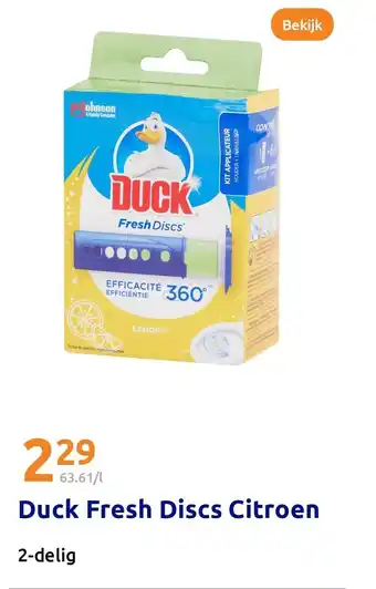 Action Duck Fresh Discs Citroen aanbieding