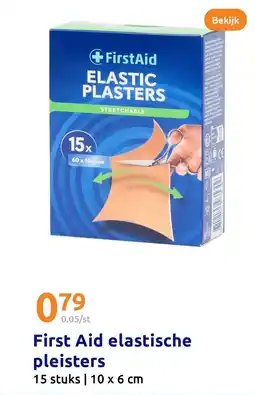 Action First Aid elastische pleisters aanbieding