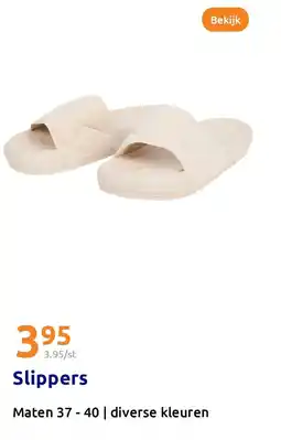Action Slippers aanbieding