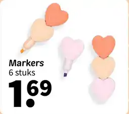 Wibra Markers aanbieding