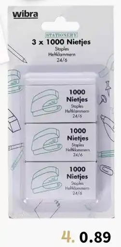 Wibra Nietjes aanbieding