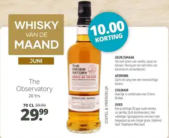 Mitra The Observatory 20 Yrs aanbieding