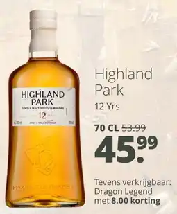 Mitra Highland Park 12 Yrs aanbieding