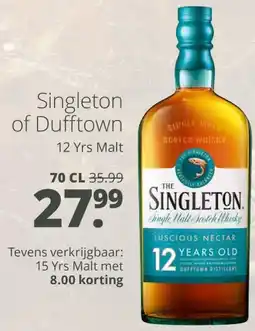 Mitra Singleton of Dufftown 12 Yrs Malt aanbieding
