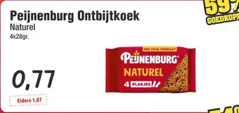 Budget Food Peijnenburg Ontbijtkoek aanbieding